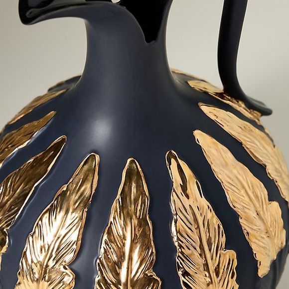 Anthropologie Catherine Martin Midnight Creatures Glazed Stoneware Jug Pitcher - Picture 4 of 6